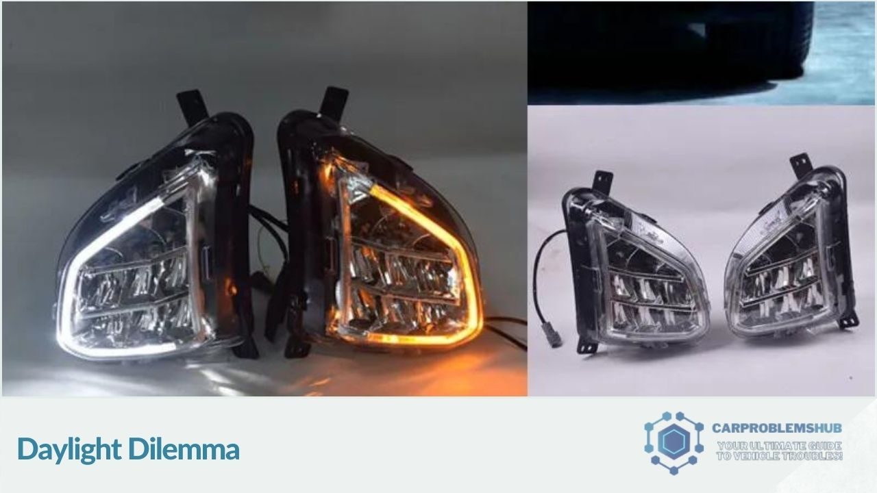 Problems associated with the daytime running lights in the 2020 Chevy Equinox.