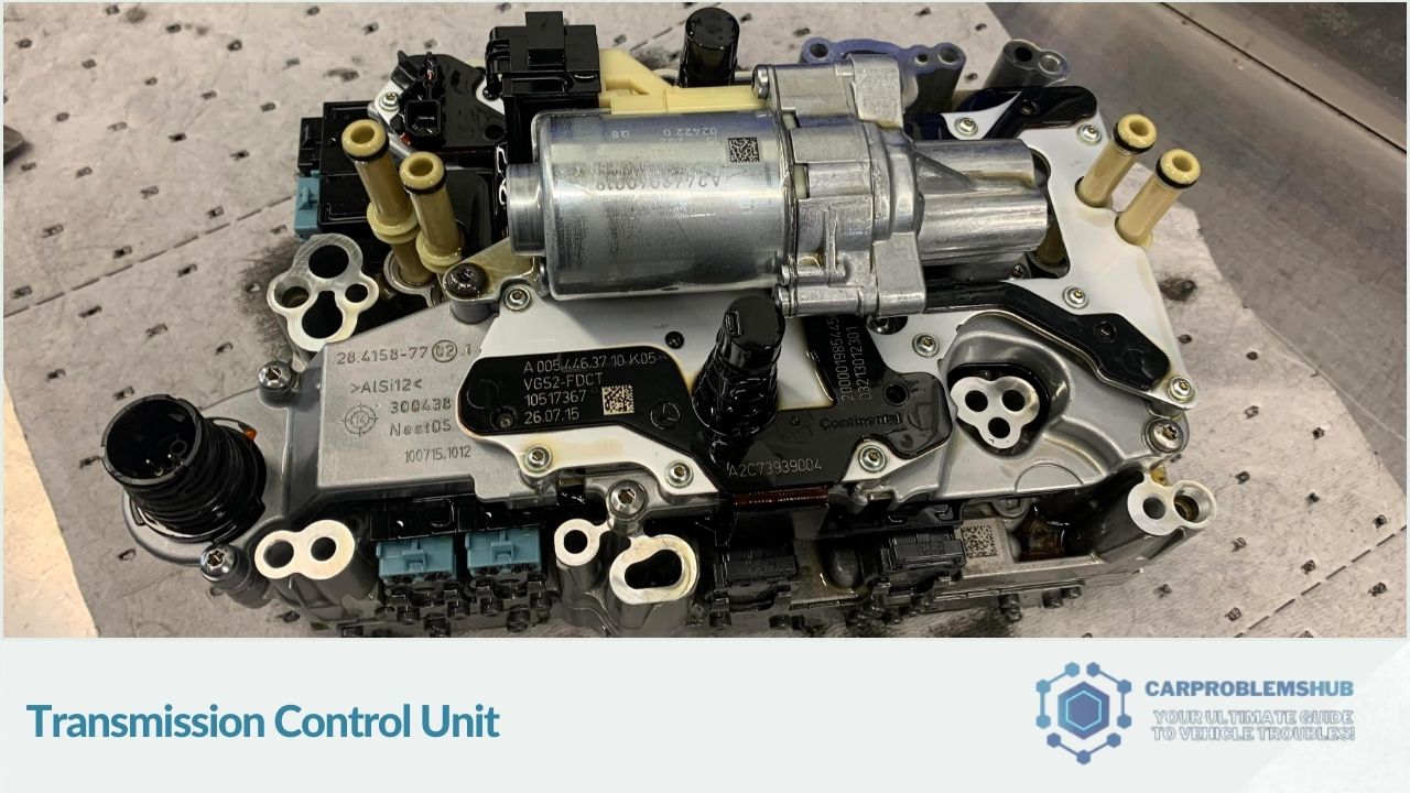 Malfunctions and problems in the transmission control unit.