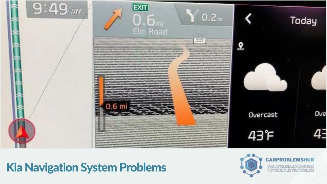 Kia Navigation System Problems, Causes and Solutions