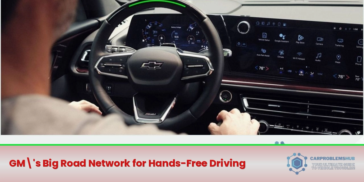 GM's Big Road Network for Hands-Free Driving